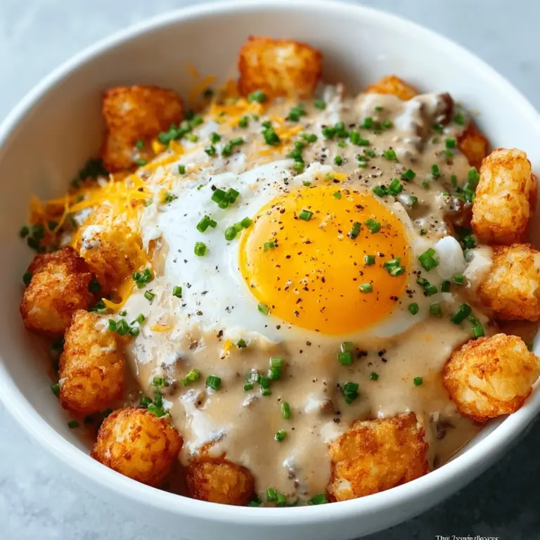 Tater Tot Breakfast Bowl Recipe