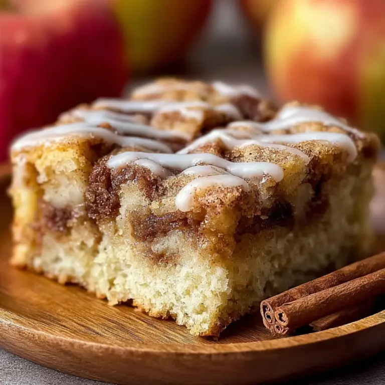 Easy Cinnamon Apple Cake Recipe