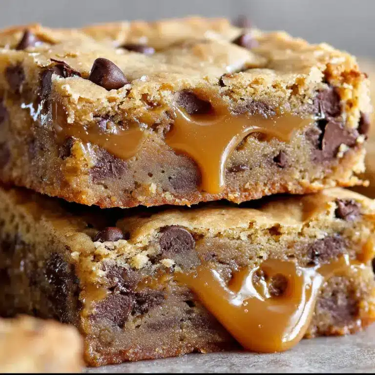Chocolate Chip Caramel Bars Recipe