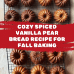 Spiced Vanilla Pear Bread Recipe