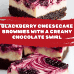 Blackberry Cheesecake Brownies Recipe