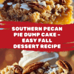 Southern Pecan Pie Dump Cake Delightfully Simple Treat Recipe