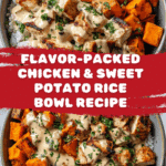 Chicken and Sweet Potato Rice Bowl Recipe