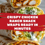 crispy chicken ranch snack wrap Recipe