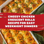 Cheesy Chicken Crescent Roll Bake Recipe