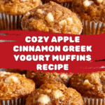 Apple Cinnamon Greek Yogurt Muffins Recipe