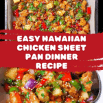 Hawaiian Chicken Sheet Pan Recipe