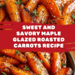 Sweet and Savory Maple Glazed Roasted Carrots Recipe