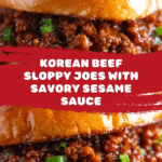 Korean Beef Sloppy Joes Recipe