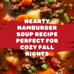 Hamburger Soup Recipe