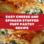 Cheese and Spinach Stuffed Pastry Recipe