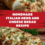 Italian Herbs and Cheese Bread Recipe