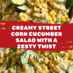 Street Corn Creamy Cucumber Salad Recipe