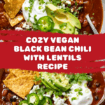 Vegan Black Bean Chili Recipe