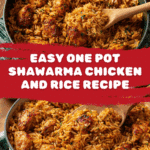 One Pot Shawarma Chicken and Rice Recipe