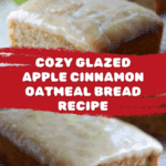 Glazed Apple Cinnamon Oatmeal Bread Recipe