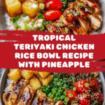 Tropical Teriyaki Chicken Rice Bowl Recipe