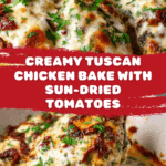 Baked Tuscan Chicken Recipe