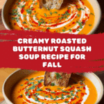 Roasted Butternut squash soup Recipe