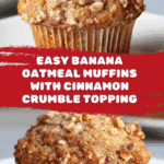 Healthy Banana Oatmeal Muffins Recipe