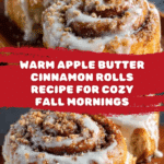 Heavenly Apple Butter Cinnamon Rolls Recipe