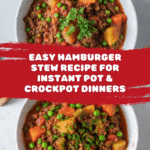 Hamburger Stew Recipe
