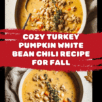 Turkey Pumpkin White Bean Chili Recipe