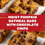 Healthy Pumpkin Oatmeal Bars Recipe