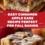 Easy Cinnamon Apple Cake Recipe
