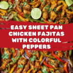 Sheet Pan Chicken Fajitas Recipe