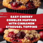 Cherry Cobbler Muffins Made Easy Recipe