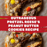 Outrageous Pretzel Reese's Peanut Butter Cookies Recipe