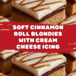 Cinnamon Roll Blondies Recipe