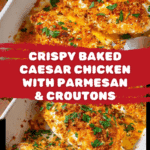Baked Caesar Chicken Recipe