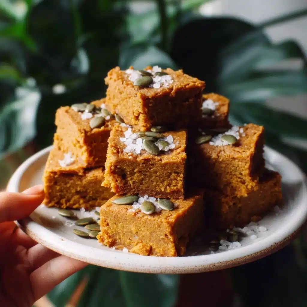 Brown Butter Pumpkin Blondies Recipe - Recipe Image