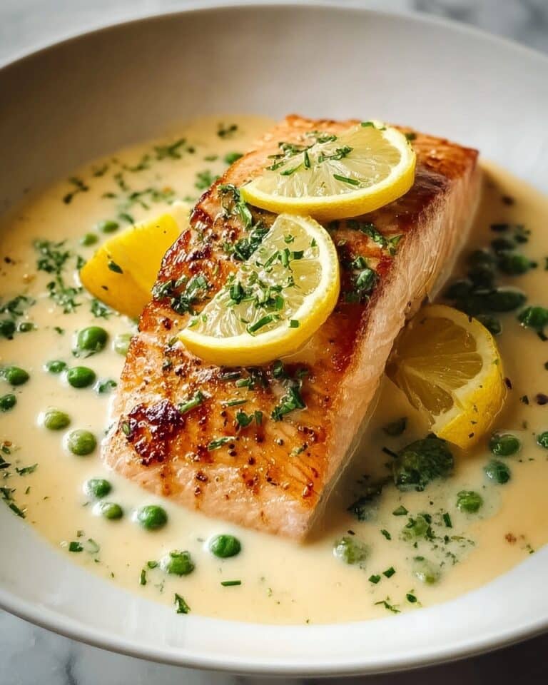 Creamy Lemon Salmon Piccata Recipe