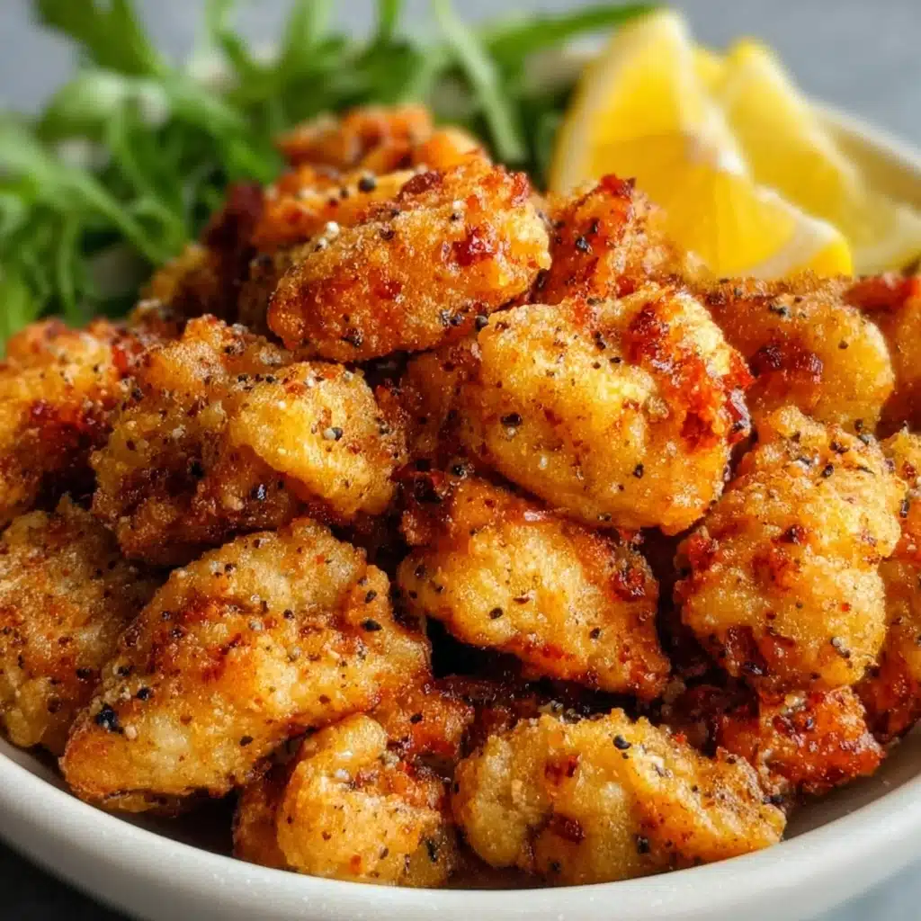 Crispy Lemon Pepper Chicken Bites Recipe - Recipe Image