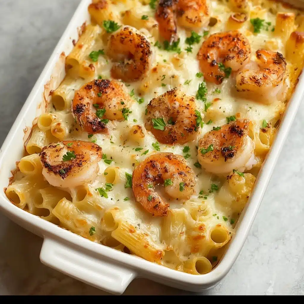 Shrimp Scampi Pasta Bake Recipe - Recipe Image