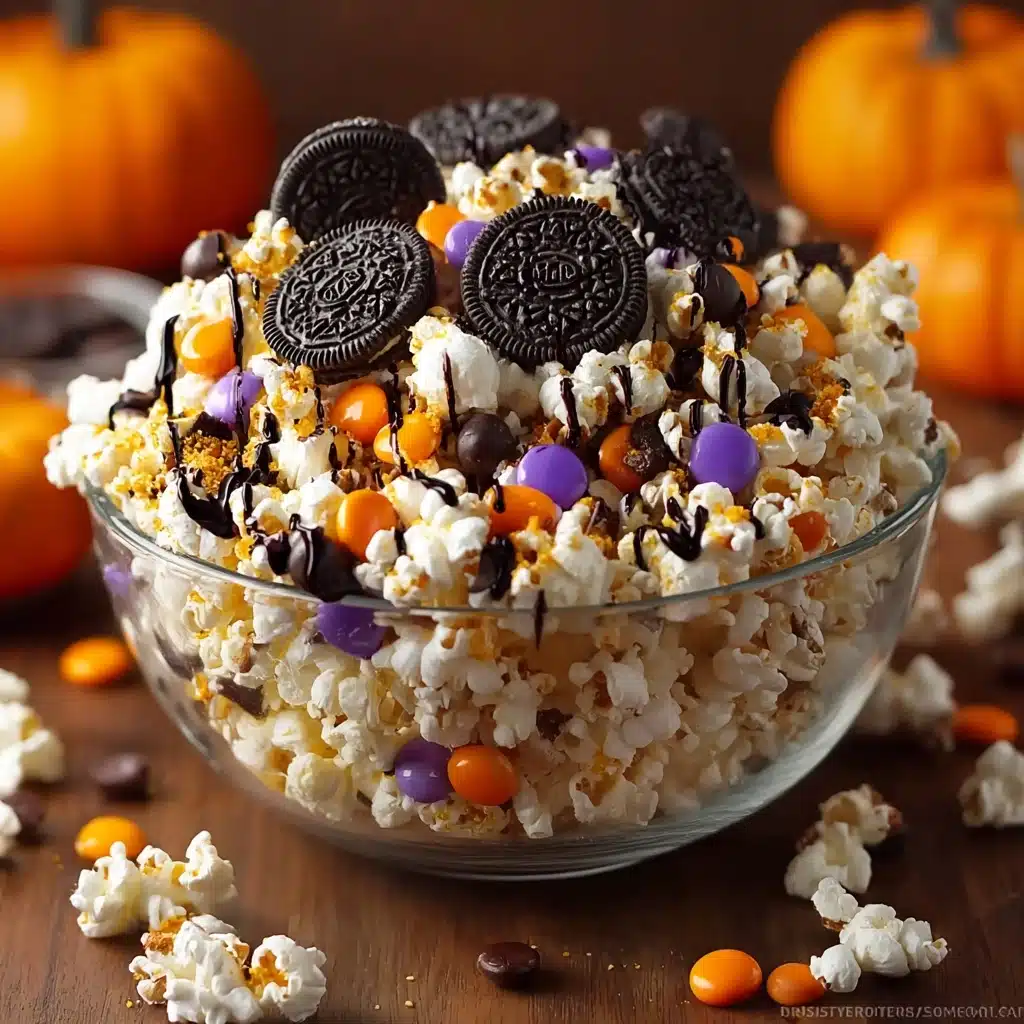 Easy Halloween Popcorn Recipe - Recipe Image