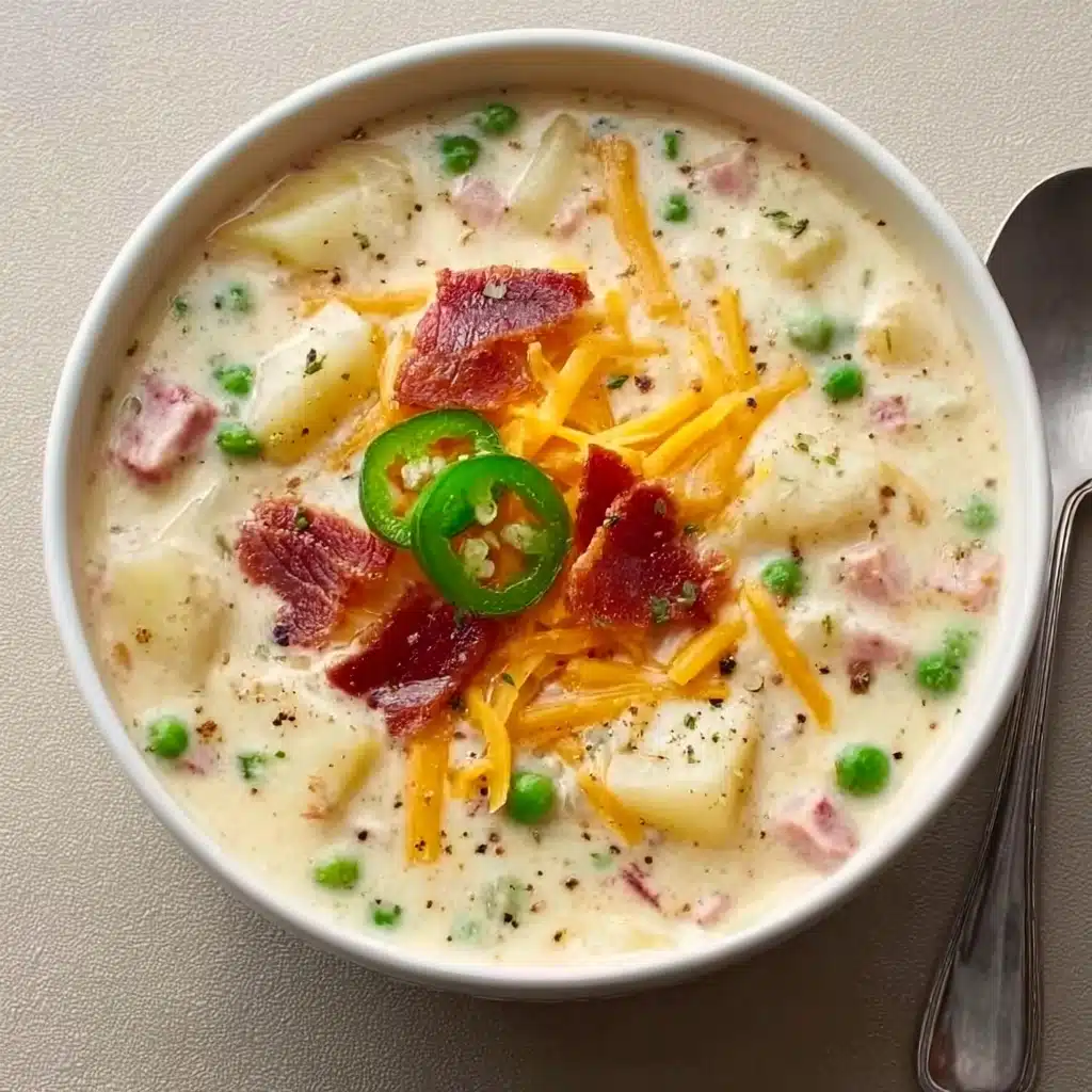 Jalapeno Popper Chicken Soup Recipe - Recipe Image
