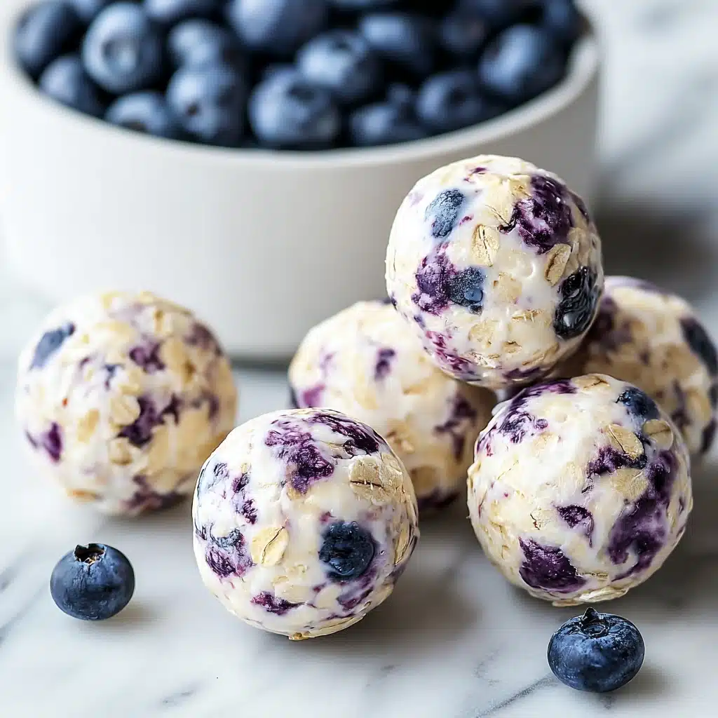 Blueberry Cheesecake Protein Bites Recipe - Recipe Image