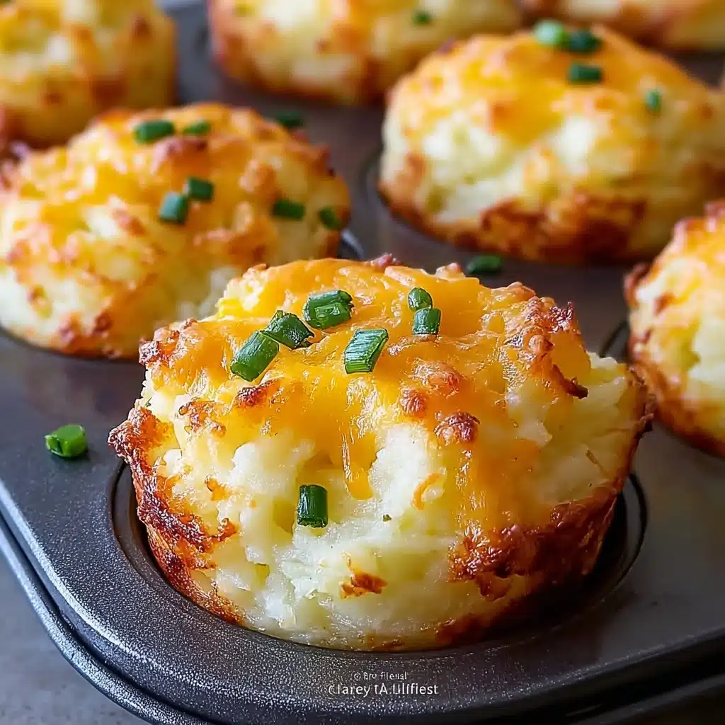 Cheesy Mashed Potato Puffs Recipe - Recipe Image