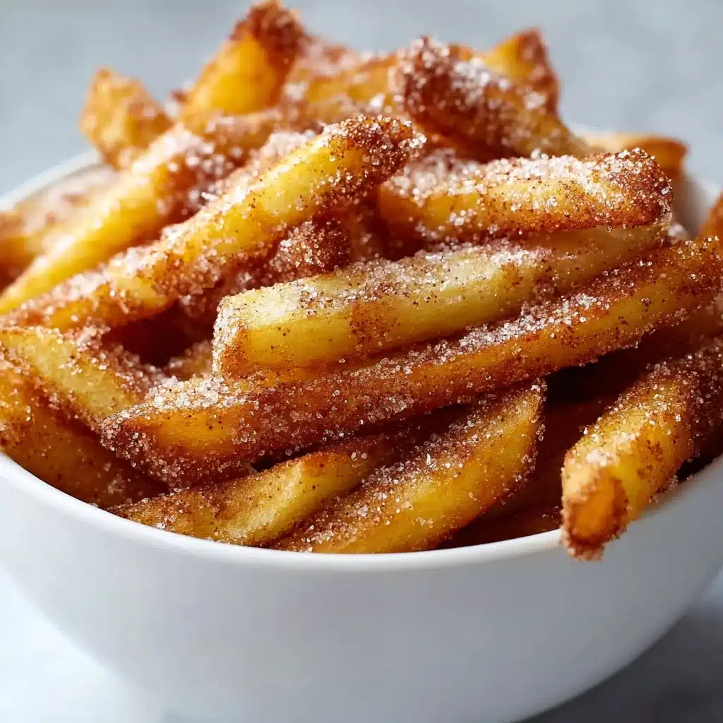 Crispy Air Fryer Apple Fries Recipe - Recipe Image