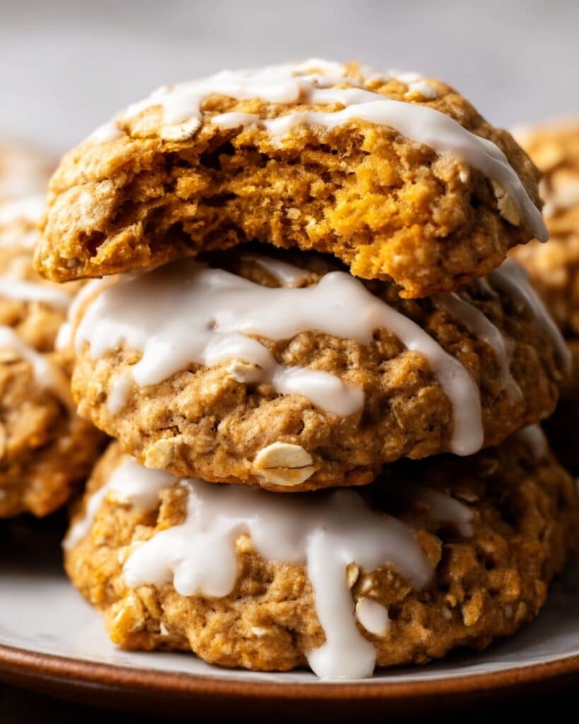 Brown Butter Pumpkin Oatmeal Cookies Recipe