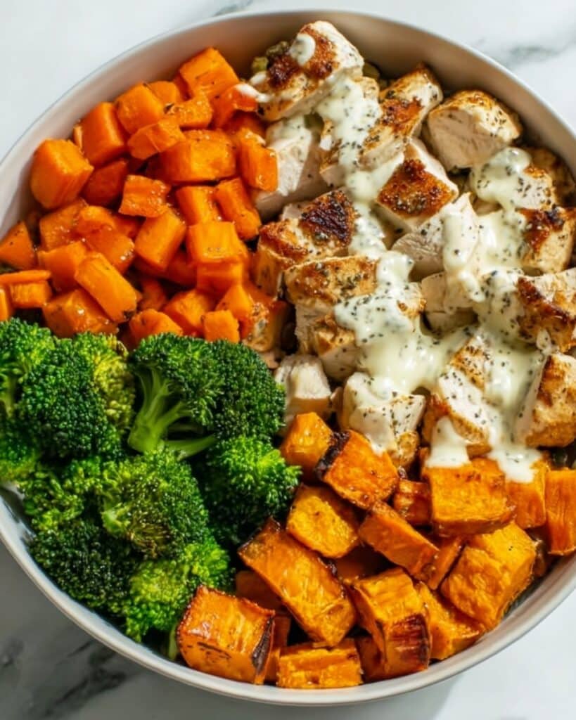 Chicken and Sweet Potato Bowls for Two Recipe