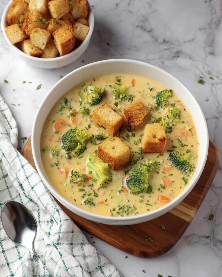 Smoked Gouda Broccoli Soup Recipe