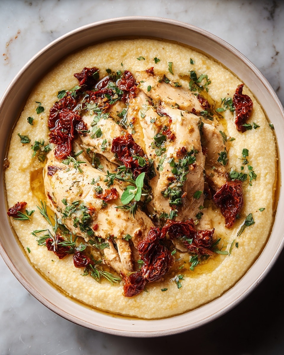 Sun-Dried Tomato Crockpot Chicken Recipe