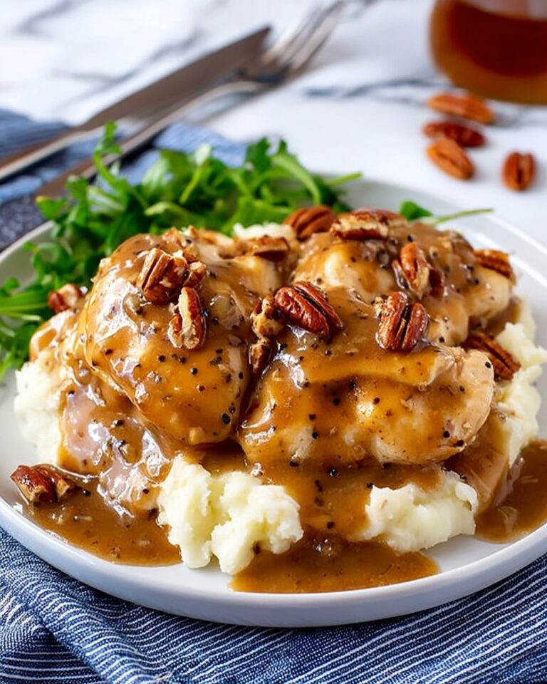 Maple Bourbon Pecan Chicken Recipe