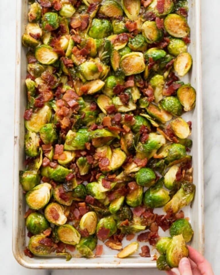 Balsamic Brown Sugar Brussels Sprouts Recipe