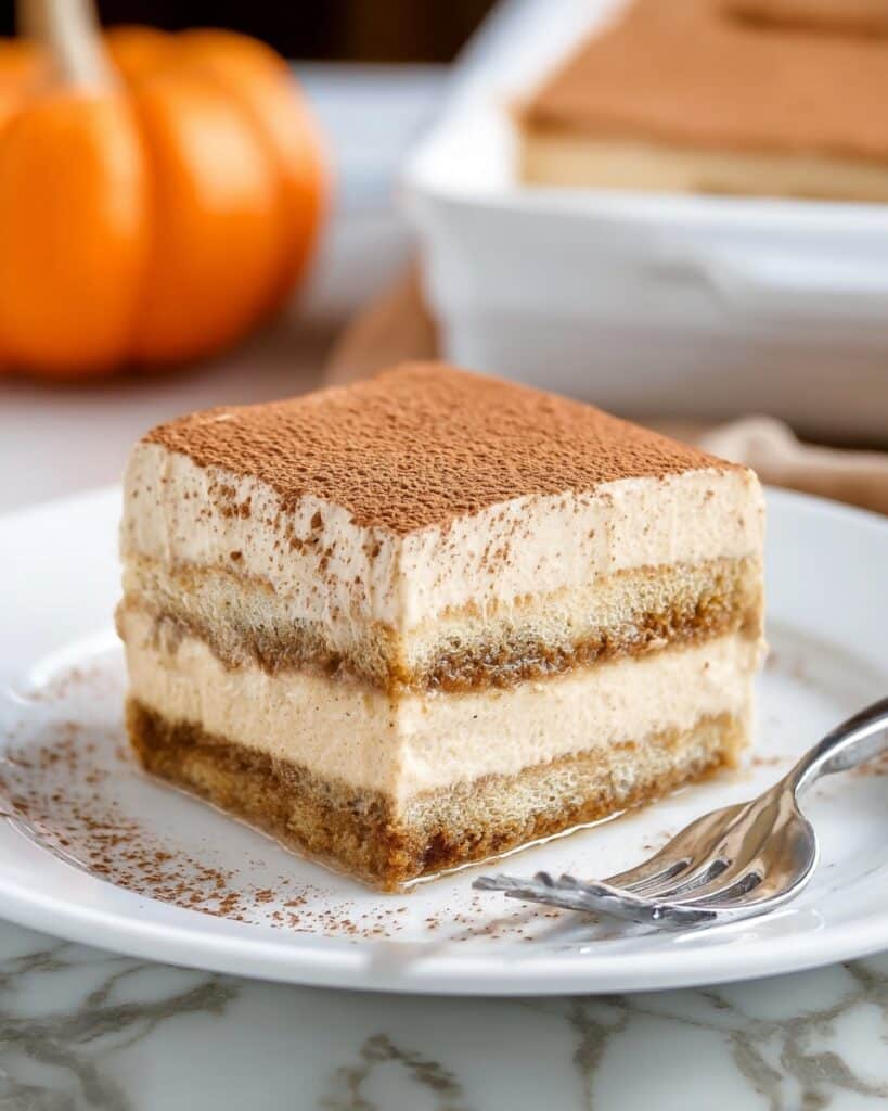No Bake Pumpkin Tiramisu Recipe